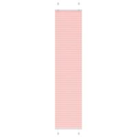Pliss rolgordijn 45x200 cm stofbreedte 44,4 cm polyester roze