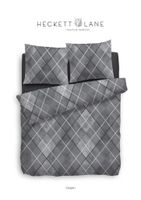 Heckett & Lane DBO Crispin Grijs 140x200 Flanel - thumbnail
