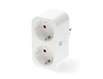 Nedis Smartlife slimme stekker - 2x stopcontact type f
