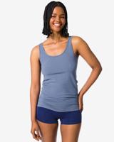 HEMA Dameshemd katoen blauw (blauw)