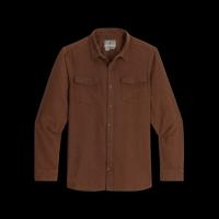 Royal Robbins Bristol Organic Cotton Twill L/S Shirt Heren Saddle S