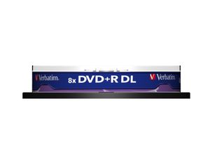 Verbatim 43666 DVD+R DL disc 8.5 GB 10 stuk(s) Spindel