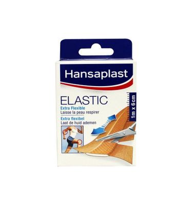 Elastic 1m x 6cm waterasfstotend