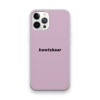 kwetsbaar: iPhone 12 Pro Max Transparant Hoesje