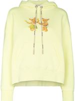 Palm Angels hoodie oversize à imprimé graphique - Jaune