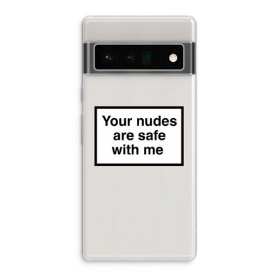 Safe with me: Google Pixel 6 Pro Transparant Hoesje