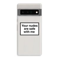 Safe with me: Google Pixel 6 Pro Transparant Hoesje