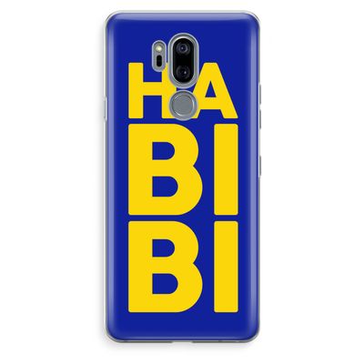 Habibi Blue: LG G7 Thinq Transparant Hoesje