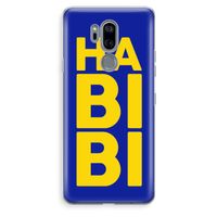 Habibi Blue: LG G7 Thinq Transparant Hoesje