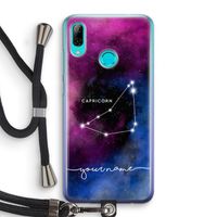 Sterrenbeeld - Donker: Huawei P Smart (2019) Transparant Hoesje met koord
