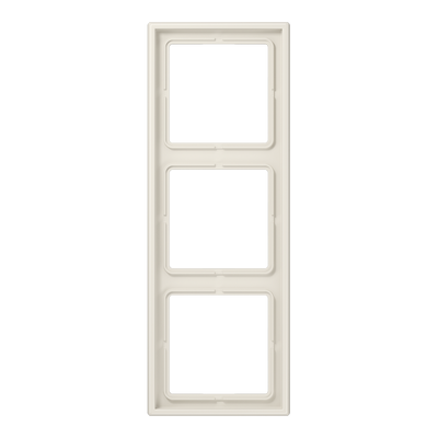 Jung LS983 afdekraam 3-voudig creme