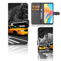OPPO A98 5G | Flip Cover | New York Taxi