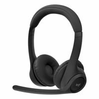 Draadloze hoofdtelefoon Logitech Zwart