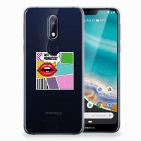 Nokia 7.1 | Sillicone Back Cover | Popart Princess