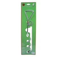 Draaipen verchroomd 43cm