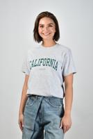 Sporty & Rich t-shirt California TO043622501GY03 heather gray