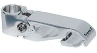 TranzX stuurpen voorbouw Ahead 115 mm aluminium zilver - thumbnail