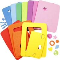 Creativ Company Eva foam fotolijsten, afm 13x18 cm, 10 div/ 1 doos