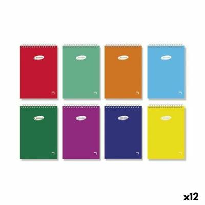 Set notitieboekjes Pacsa BASIC 1/12 80 Lakens 10 Onderdelen (12 Stuks)
