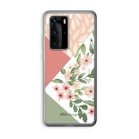 Sweet heaven geometrics: Huawei P40 Pro Transparant Hoesje