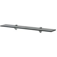 Zwevend schap 70x10 cm 8 mm glas