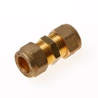 Installatiebranche Rechte koppeling 2x knel 12x 12mm - thumbnail