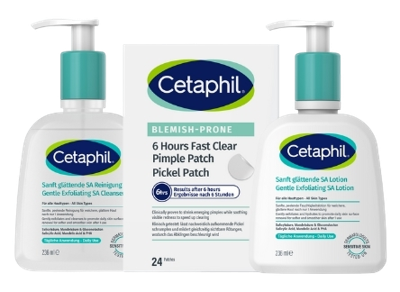Cetaphil Trio voor een egale & zachte huid