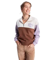 Roxy View Point Block Half Zip Fleece