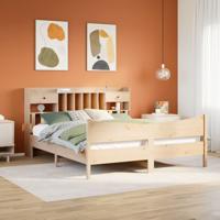 Bedframe zonder matras massief grenenhout 180x200 cm