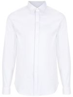 Armani Exchange chemise cintrée à manches longues - Blanc