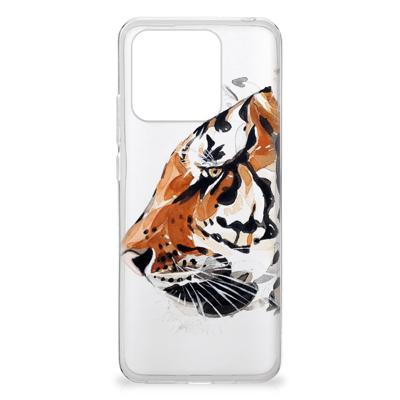 Smartphone hoesje Xiaomi Redmi 10C Watercolor Tiger