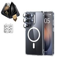 Galaxy S26 Ultra Bundle Classic Hybrid Magnetic Case and Armorite® Pro Privacy Screen Protector - Clear