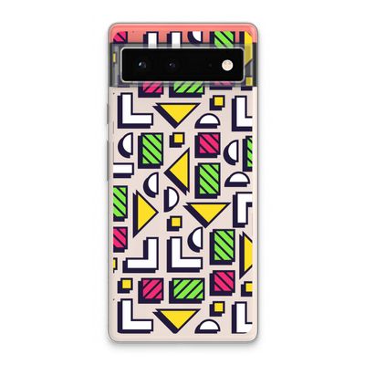 8-bit N°4: Google Pixel 6 Transparant Hoesje