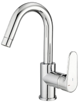Pure Design Cinca wastafelkraan Chroom - thumbnail