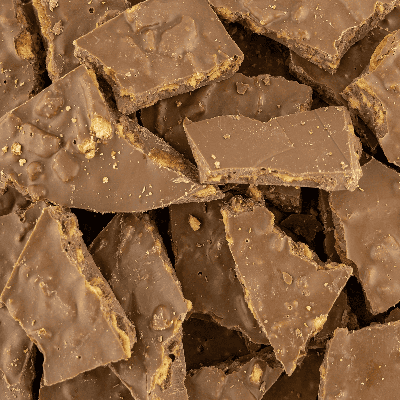 chocolade stroopwafel breekplaat melk brokken 400 gram