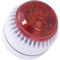 ComPro Combi-signaalgever ROLP Solista Beacon Wit Continugeluid 12 V/DC, 24 V/DC