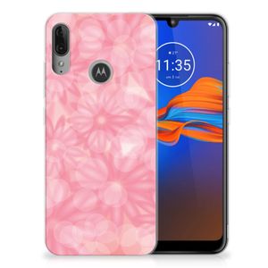 Motorola Moto E6 Plus TPU Case Spring Flowers