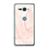 Peach bath: Sony Xperia XZ2 Compact Transparant Hoesje