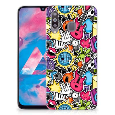 Samsung Galaxy M30 | Sillicone Back Cover | Punk Rock Samsung Galaxy M30 | Sillicone Back Cover | Punk Rock
