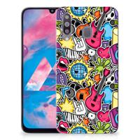 Samsung Galaxy M30 | Sillicone Back Cover | Punk Rock