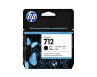 HP 712 80 ml inktcartridge voor DesignJet, zwart