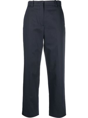 Kenzo pantalon de tailleur à coupe courte - Bleu