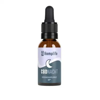 CBD Nacht Hemplife - 20ml - 1 flesje