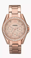 Horlogeband Fossil ES2811 (134XXXX) Staal Rosé 18mm - thumbnail