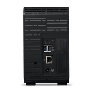 Western Digital My Cloud EX2 Ultra 3.5 Inch 2 bay My Cloud EX2 Ultra NAS, 0TB, Zwart