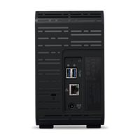 Western Digital My Cloud EX2 Ultra 3.5 Inch 2 bay My Cloud EX2 Ultra NAS, 0TB, Zwart - thumbnail