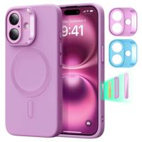 iPhone 16 Plus Cloud Soft Magnetic Case (Camera Control) - Pink