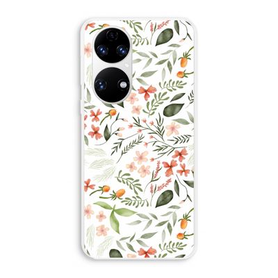 Sweet little flowers: Huawei P50 Transparant Hoesje