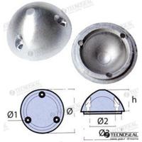 Ánodos hélices Variptop TEN01071 - ANODO HELICE VARIPROP 68 Ø 78MM ZINC