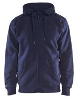 Blåkläder Hooded Sweatshirt 33661048 | Marineblauw | Maat XXL - 7330509492789